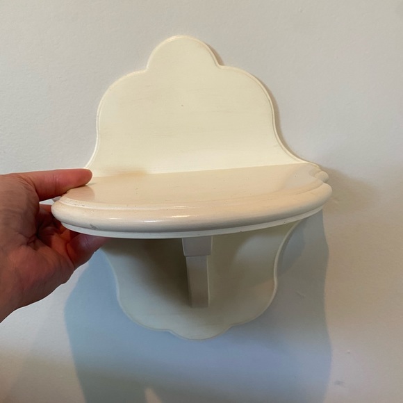 Pottery Barn Wall Decor Pottery Barn White Wood Wall Ledge Poshmark